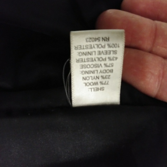 Bannana republic mens peacoat - Picture 3 of 5